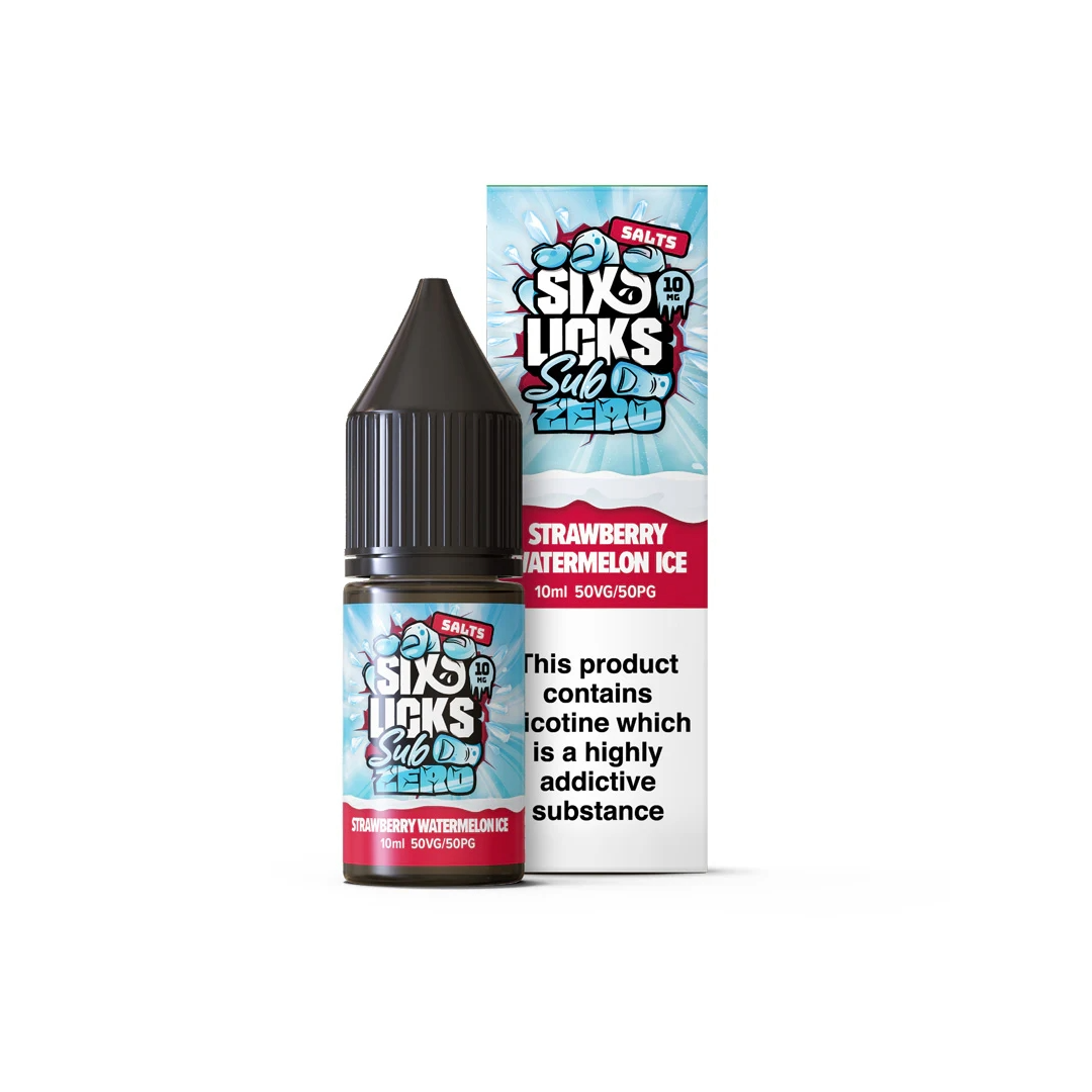 Strawberry Watermelon Ice by Six Licks