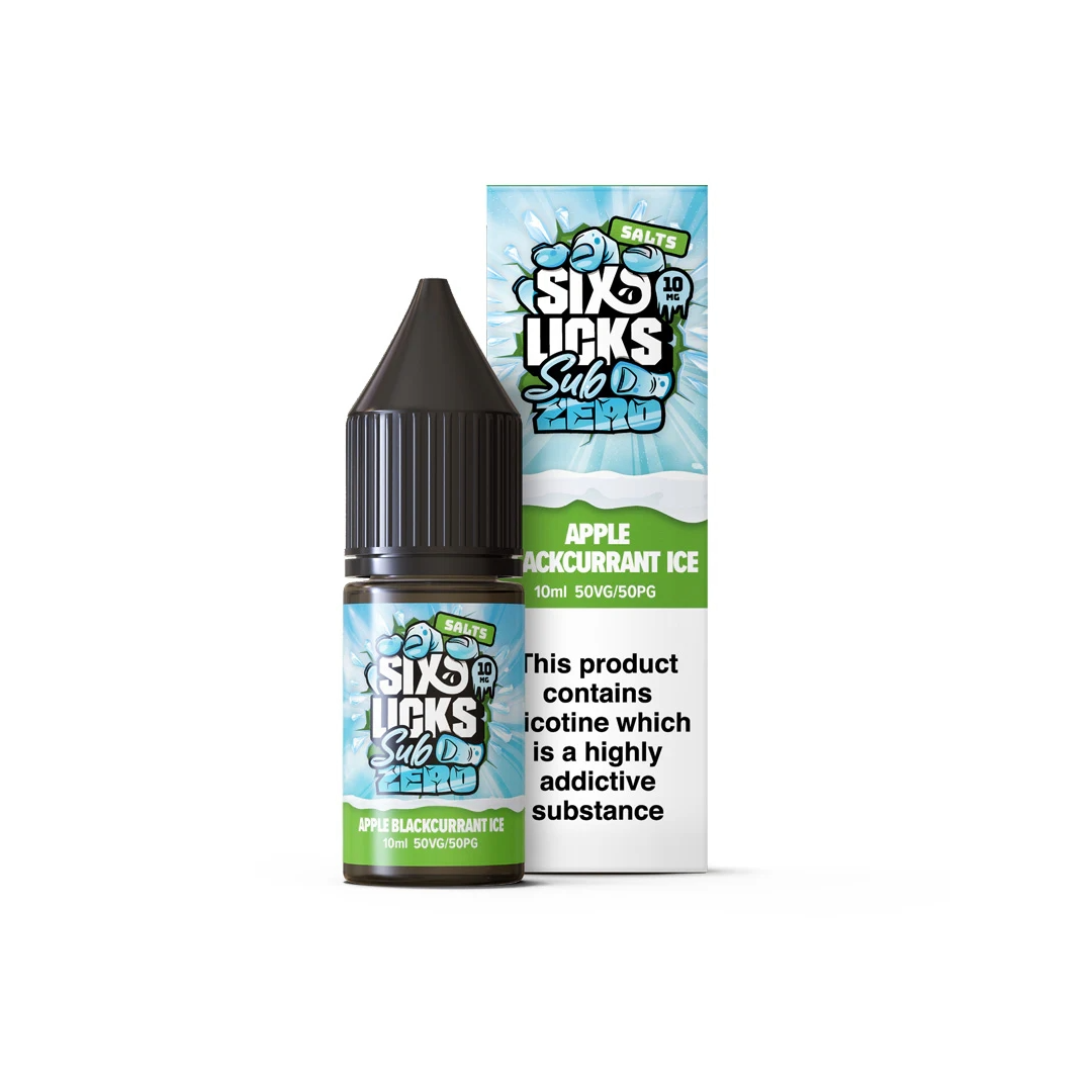 Apple Blackcurrant Ice by Six Licks