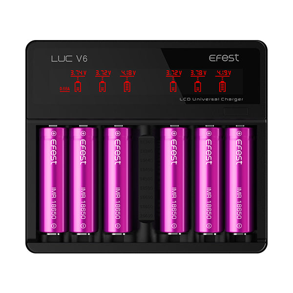 EFEST LUC V6 LCD Universal Charger