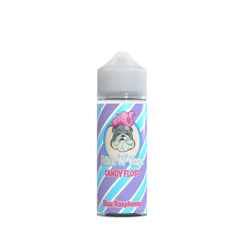 Bake 'N' Vape Blue Raspberry Candy Floss e-liquid