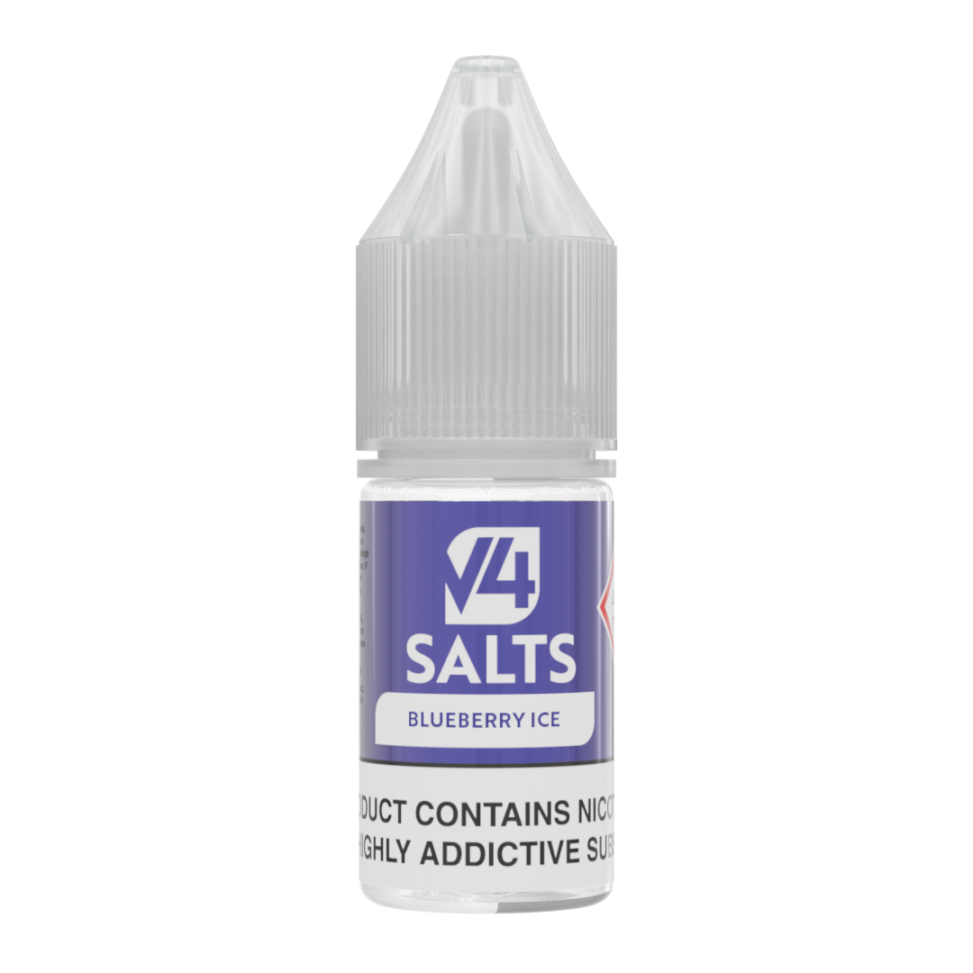 Blueberry Ice Nic Salt 10ml by V4POUR