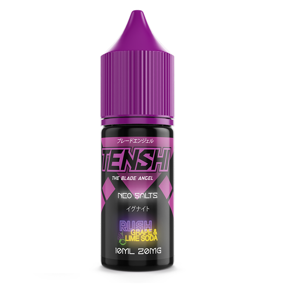 Rush Grape & Lime Soda by Tenshi Vapes - Nic Salt - Neo Salts