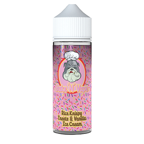 Bake 'N' Vape Rice Krispy Treats and Vanilla Ice Cream e-liquid