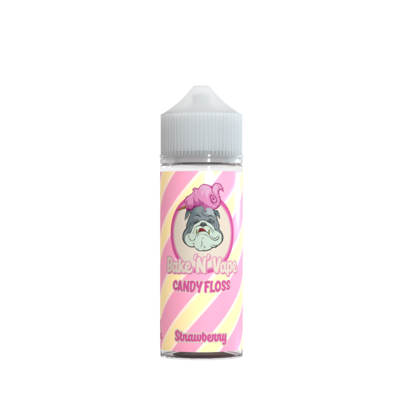 Bake 'N' Vape Strawberry Candy Floss e-liquid