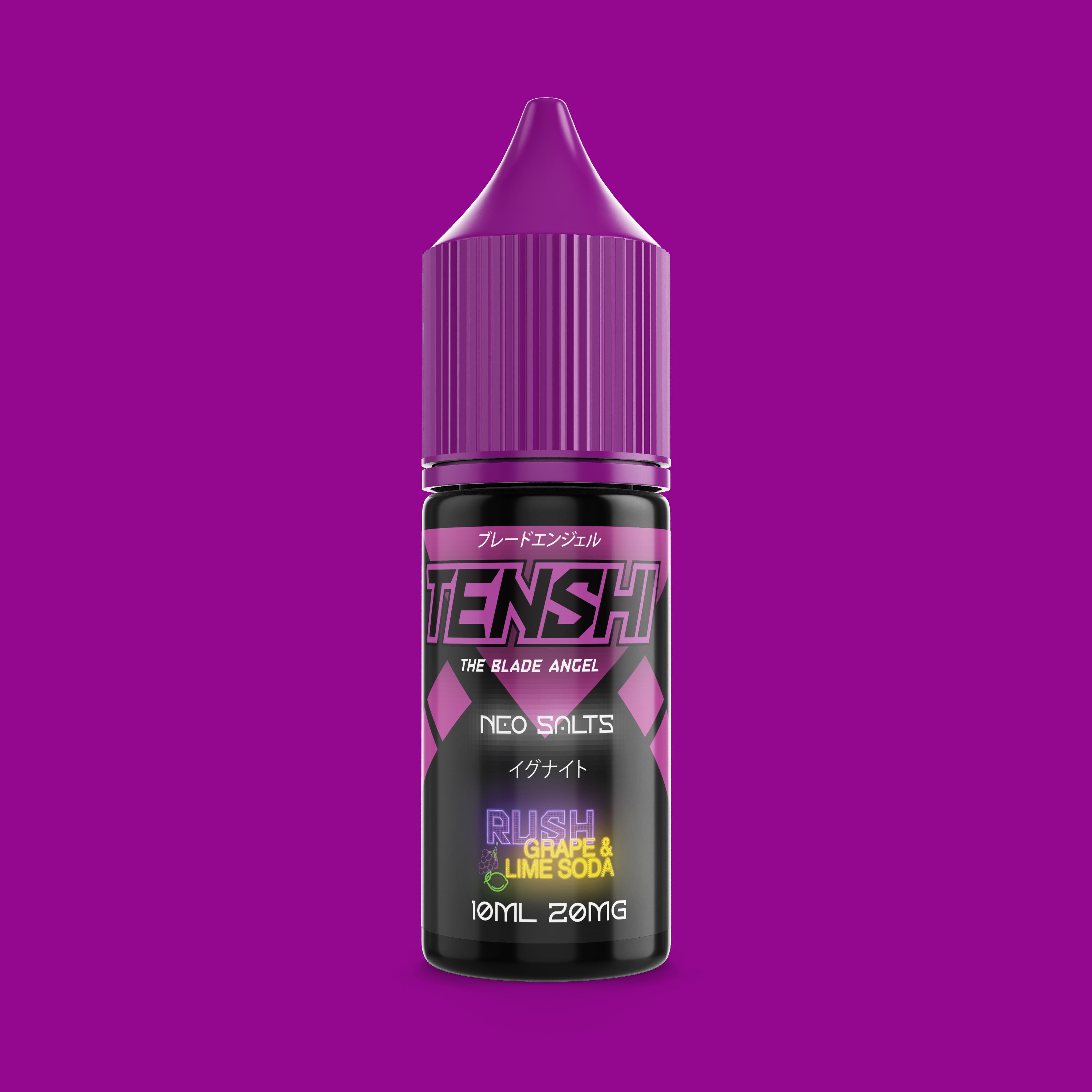 Rush Grape & Lime Soda by Tenshi Vapes - Nic Salt - Neo Salts