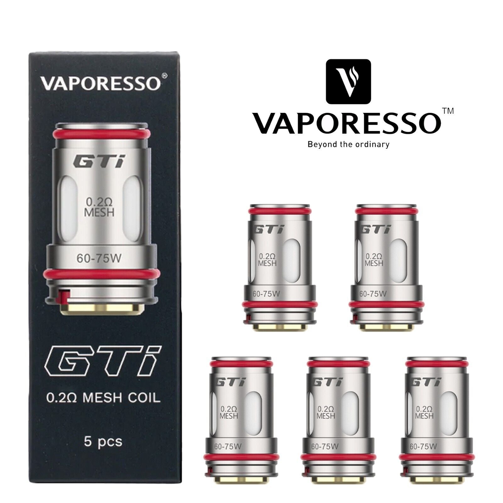 GTI Mesh Coils by Vaporesso (5 Pack)